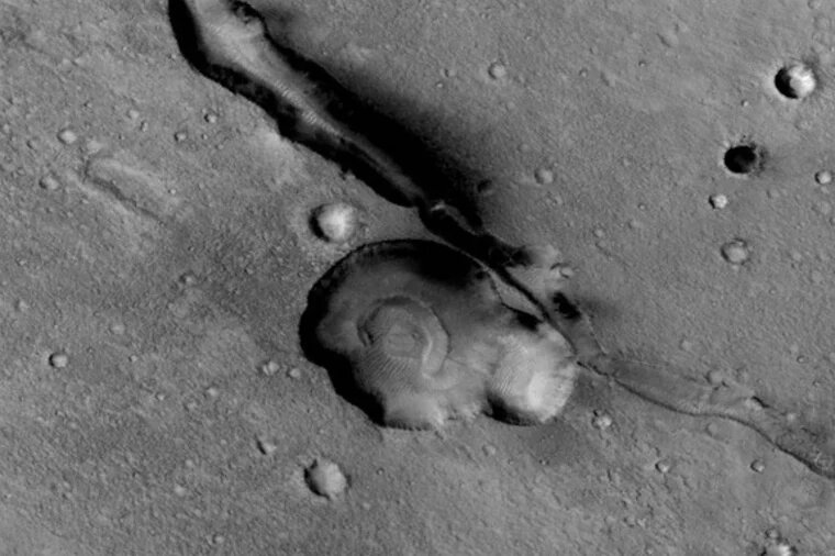 چهره‌ای آشنا در مریخ دیده شد/ عکس