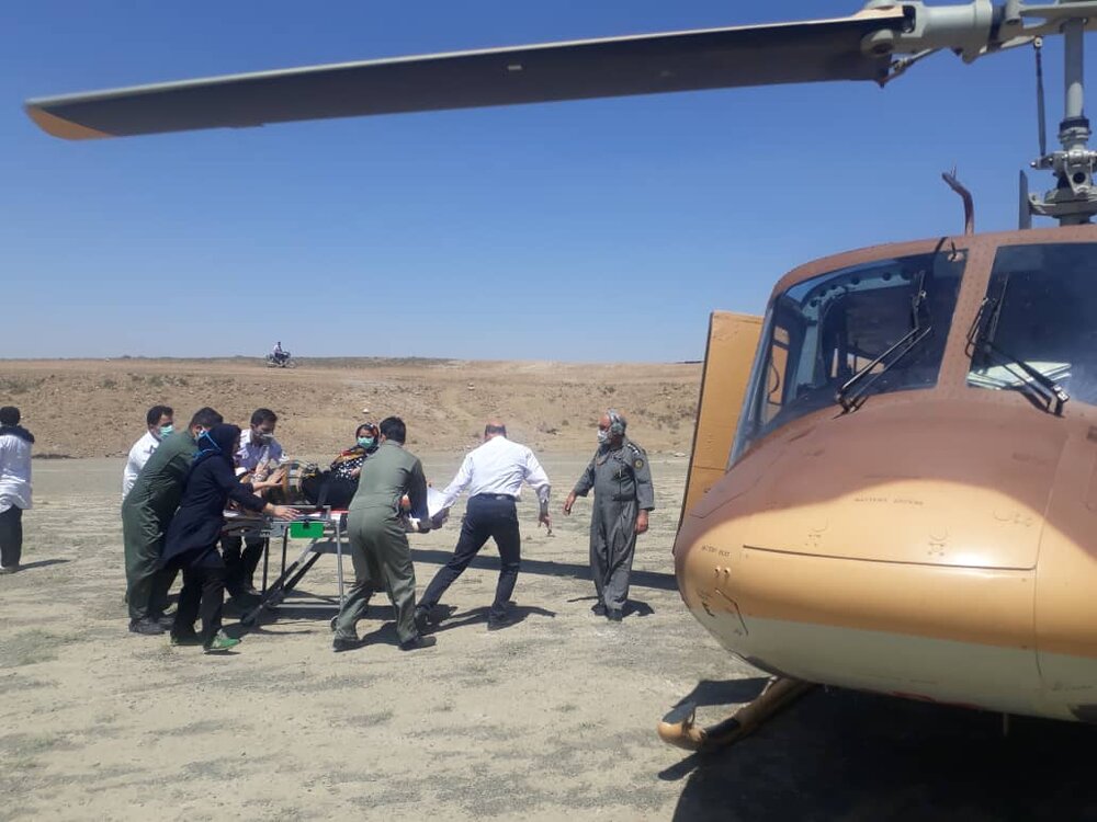نیروی هوایی اصفهان 190 پرواز امدادی در دو استان انجام داد