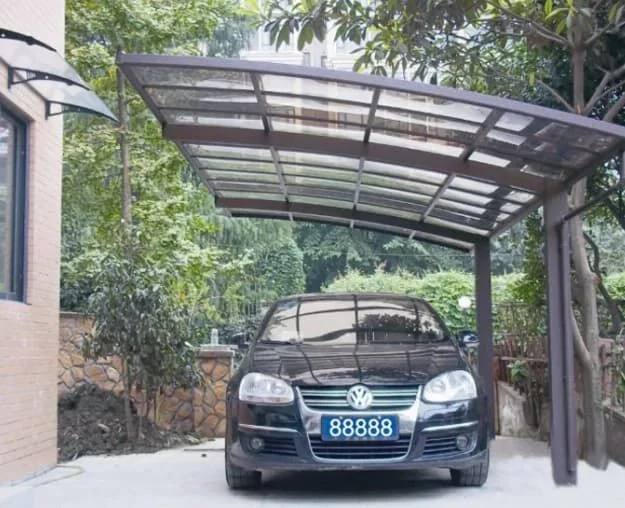How to repair the parking canopy?