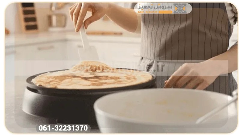 کرپ ساز صنعتی یکی از انواع دستگاه ها
