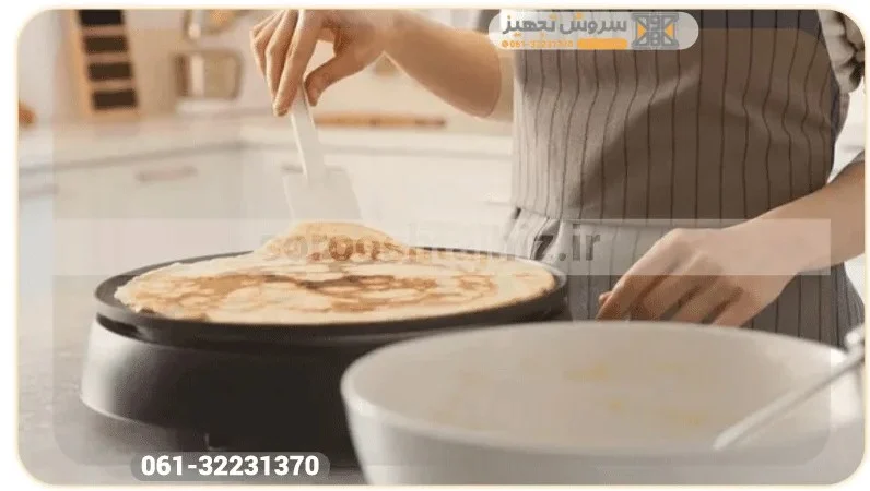 کرپ ساز صنعتی یکی از انواع دستگاه ها